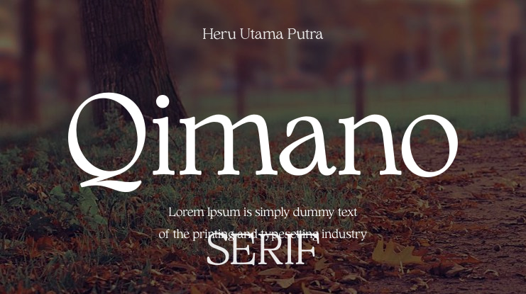Qimano Font