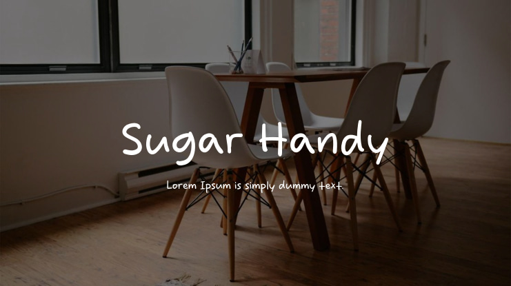 Sugar Handy Font
