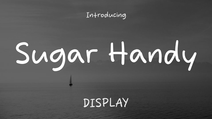 Sugar Handy Font