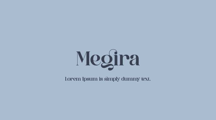 Megira Font
