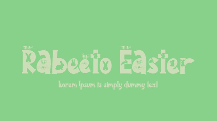 Rabeeto Easter Font