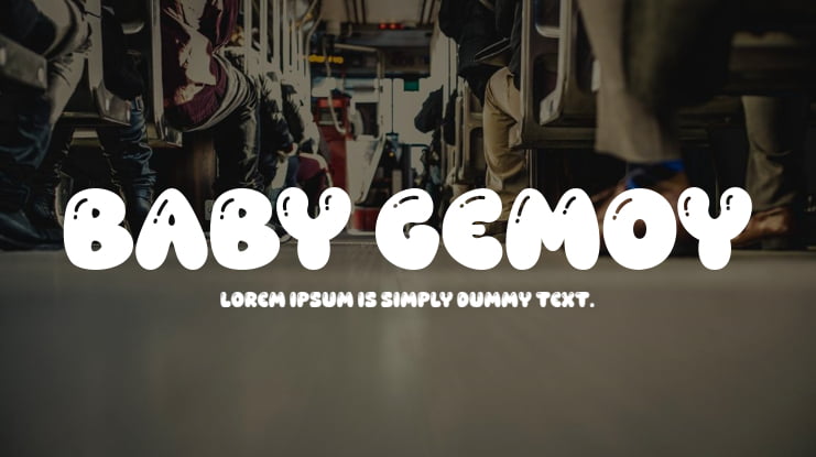Baby Gemoy Font