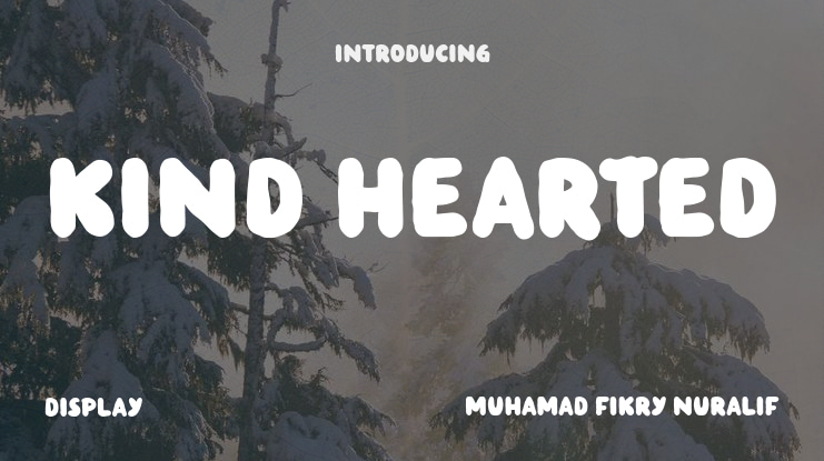Kind Hearted Font