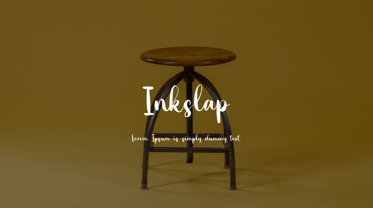 Inkslap Font