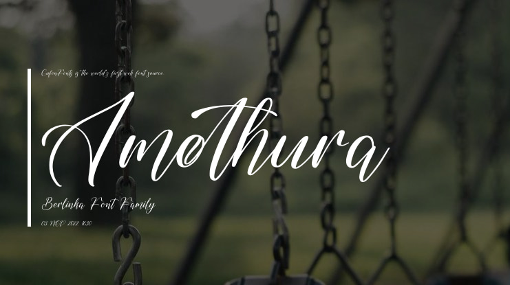Amothura Berlinka Font