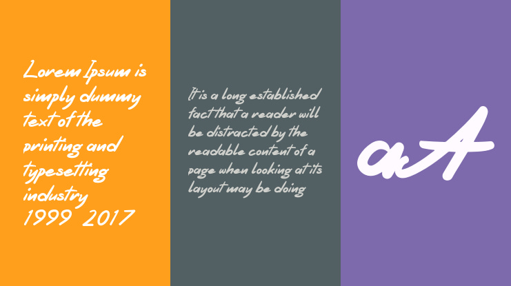 Bunareta Personal Use Font