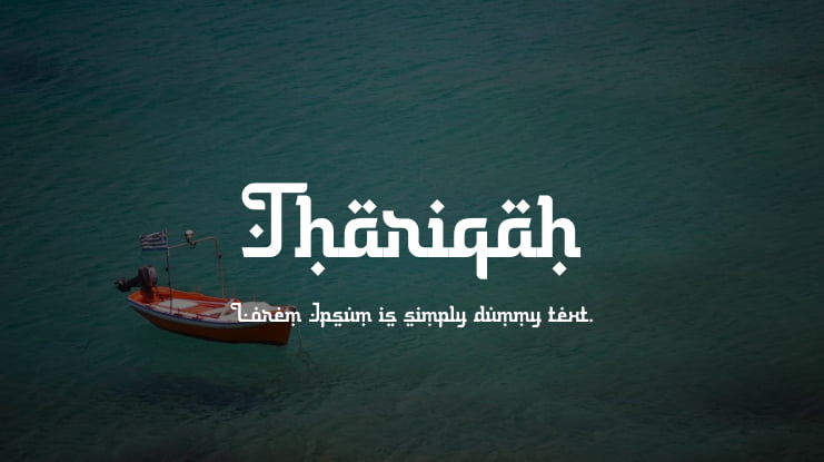 Thariqah Font
