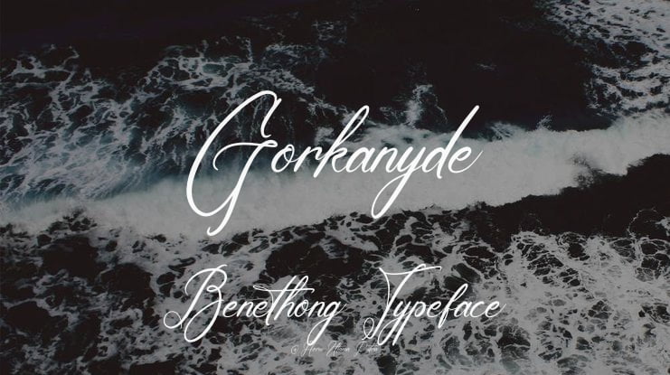 Gorkanyde Benethong Font