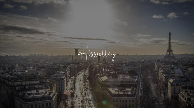Hiswolley Font