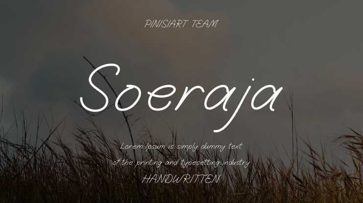 Soeraja Font