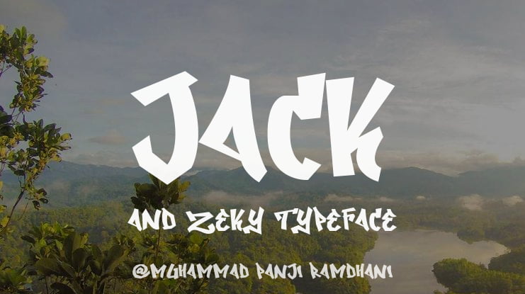Jack and Zeky Font