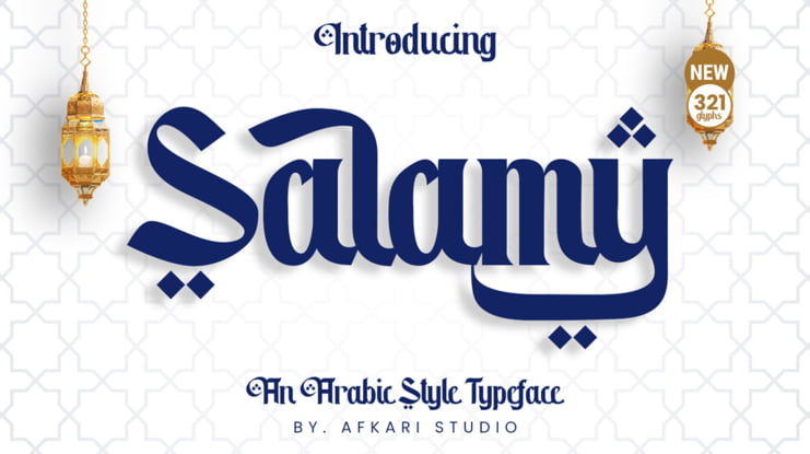 Salamy Arabic Style Font
