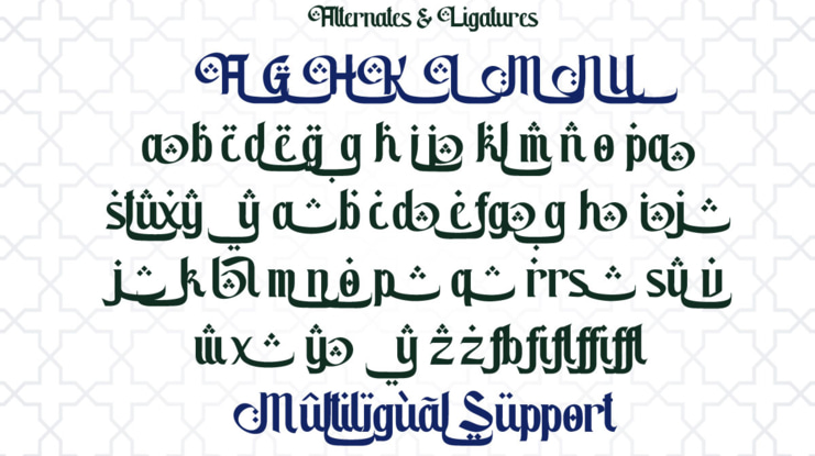 Salamy Arabic Style Font