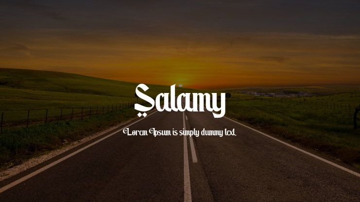 Salamy Font
