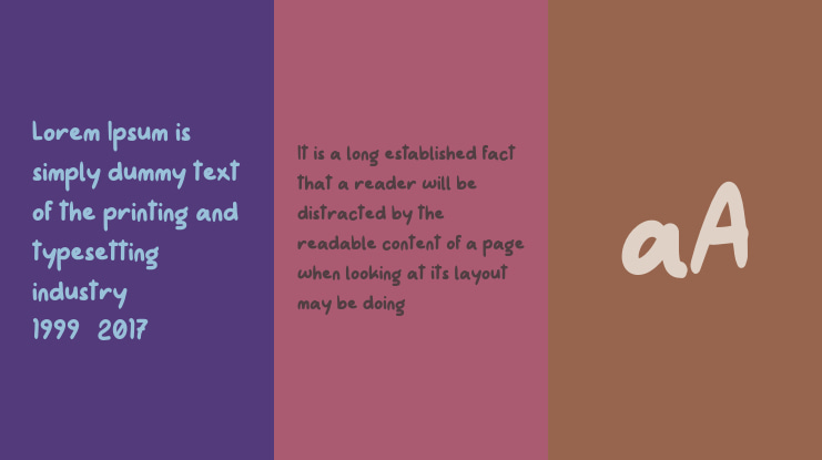 Dambitu Personal Use Font