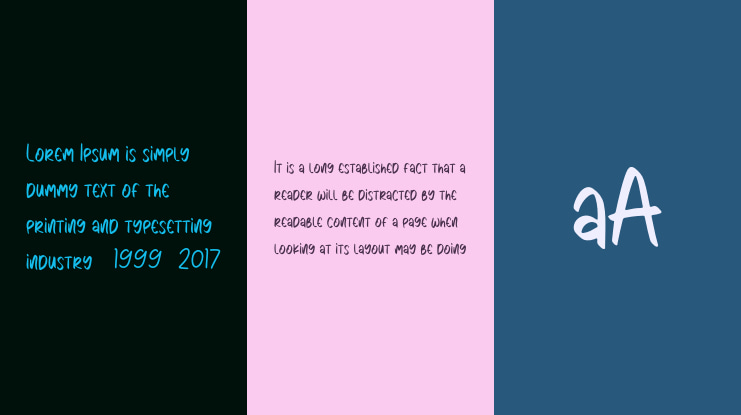 Bonali Personal Use Font