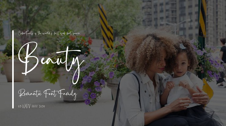 Beauty Romantic Font