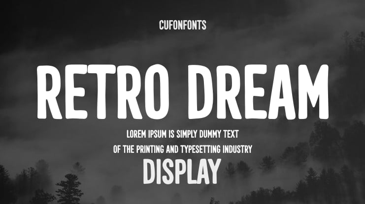 Retro Dream Font Family