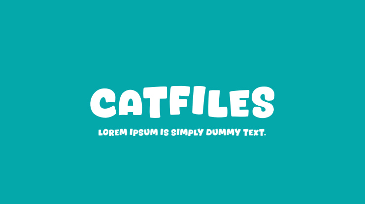 Catfiles Font