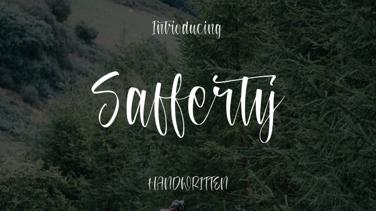 Safferty Font