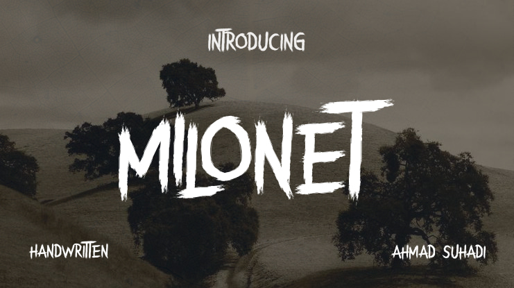 Milonet Font