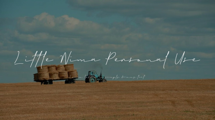 Little Nima Personal Use Font