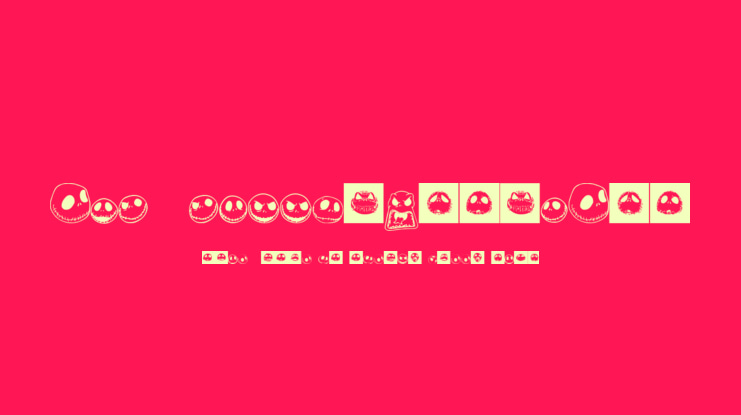 Jack Skellingtonbats Font Family