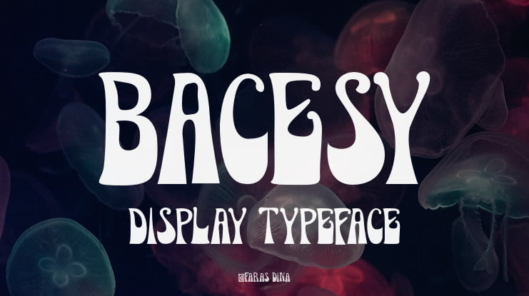 Bacesy Display Font