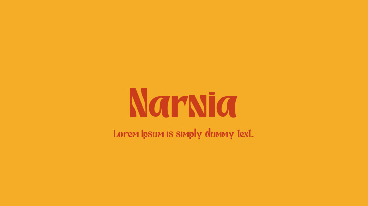 Narnia Font