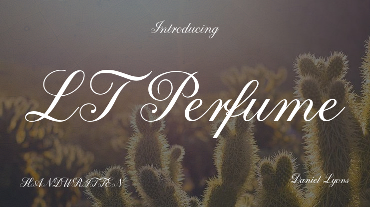 LT Perfume Font