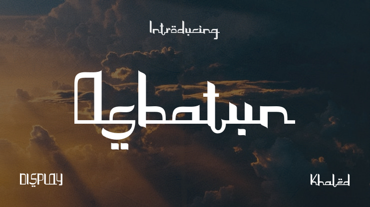 Asbatun Font