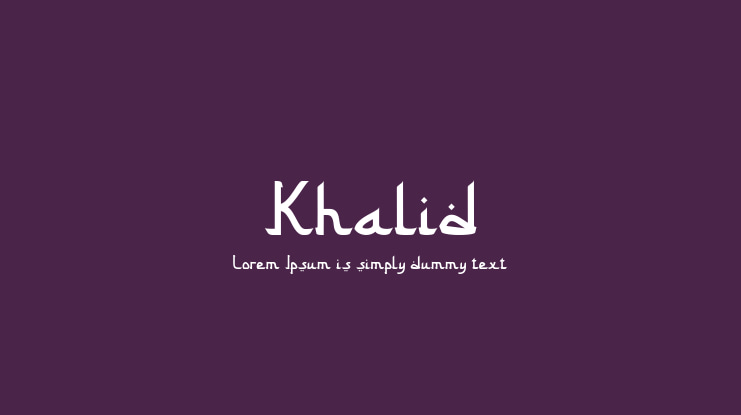 Khalid Font