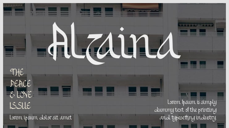 Alzaina Font