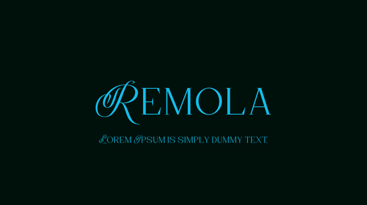 Remola Font