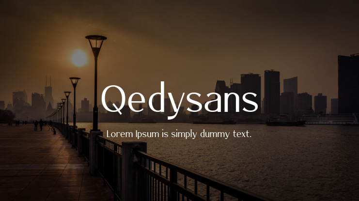 Qedysans Font