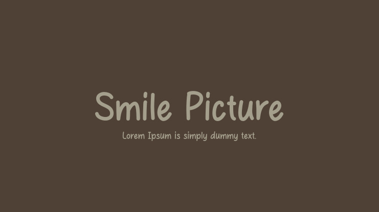Smile Picture Font