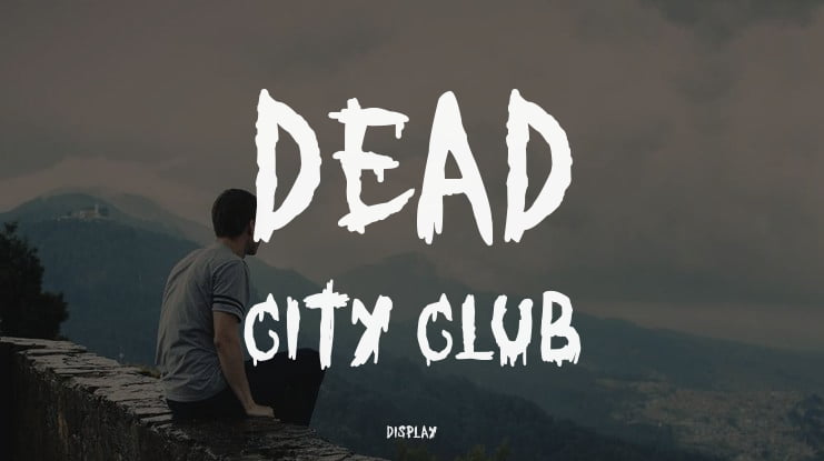 Dead City Club Font