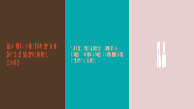 Monster of Trailer Park Font