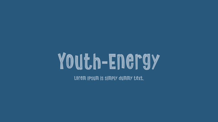 Youth-Energy Font