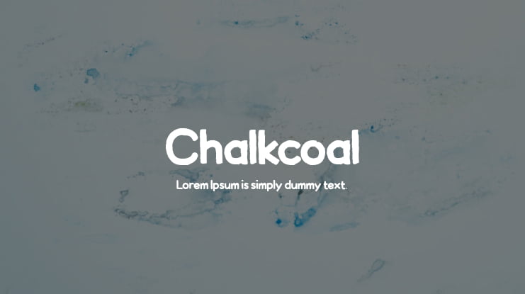 Chalkcoal Font