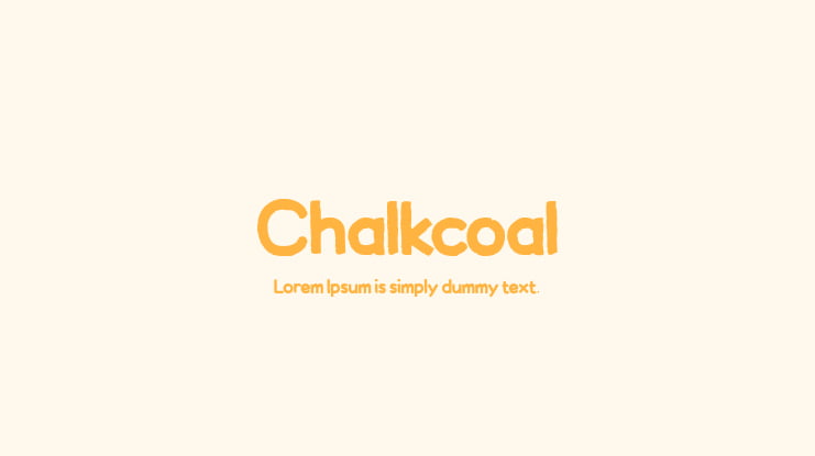 Chalkcoal Font