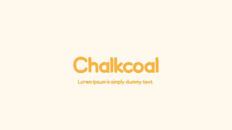 Chalkcoal Font