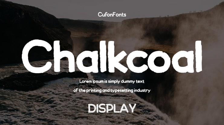 Chalkcoal Font