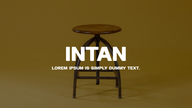 Intan Font
