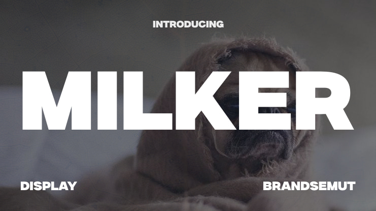 Milker Font