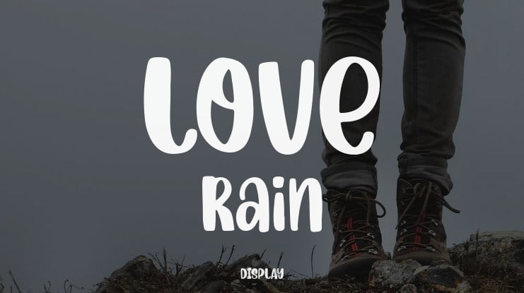 Love Rain Font