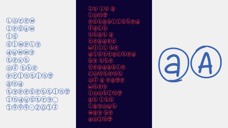 Bubble Dance Monogram Font