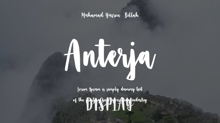 Anterja Font