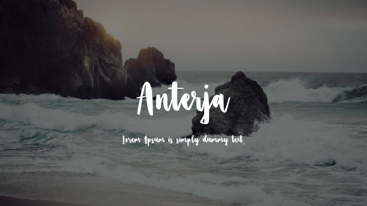 Anterja Font