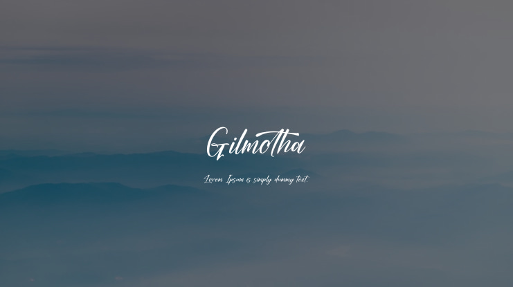 Gilmotha Font